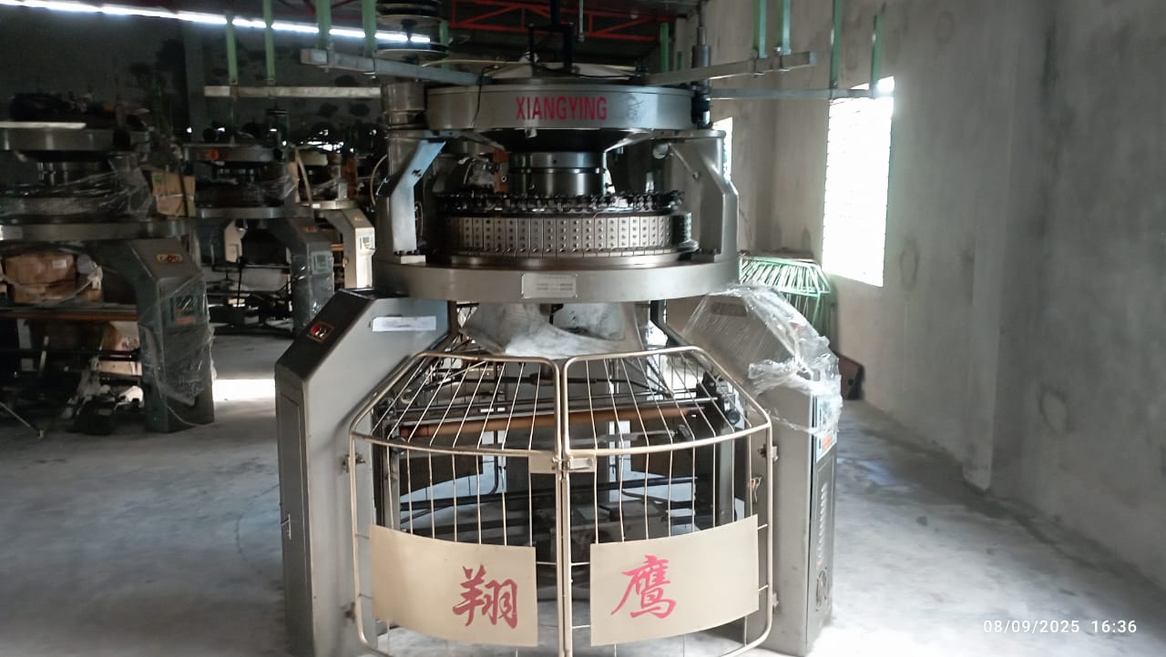Xiangying Double Jersey Circular Knitting Machine 34" 72F