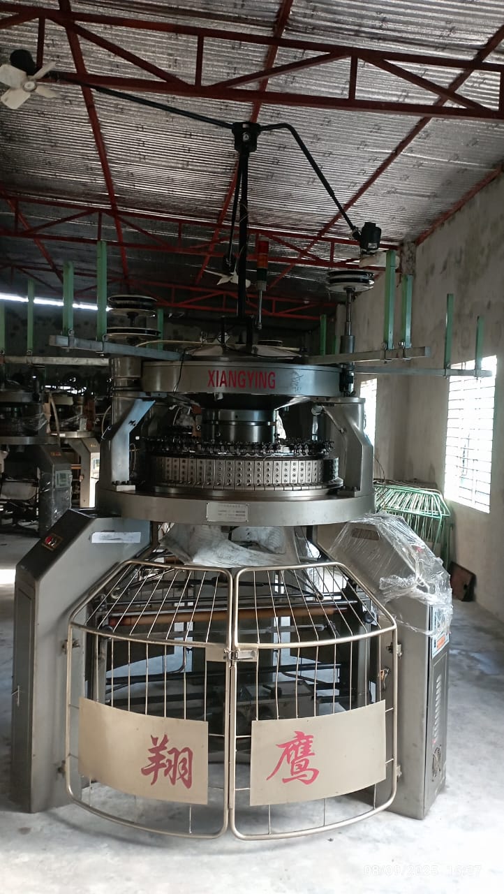 LONG JUN Double Jersey Circular Knitting Machine 34" 72F
